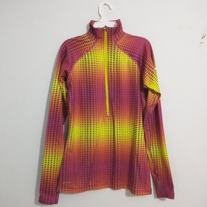 EUC Nike Pro Half Zip DriFit Top with Thumb Holes!